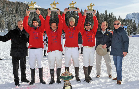 La Cortina Winter Polo Audi Gold Cup 2010 va a Hotel de la Poste