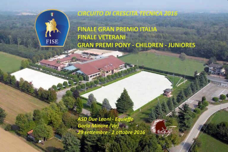 Finali Circuito Gran Premi Italia e Crescita Tecnica: tutti i vincitori