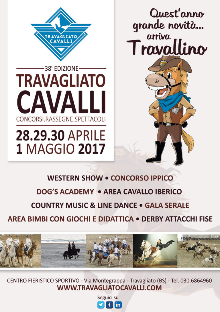 Travagliato Cavalli 2017: in arrivo la 38esima edizione