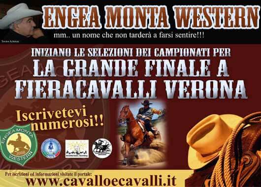 ENGEA MONTA WESTERN: Iniziano le selezioni dei campionati per la grande finale a FieraCavalli di Verona e Primo corso 2010 polivalente per quadri tecnici